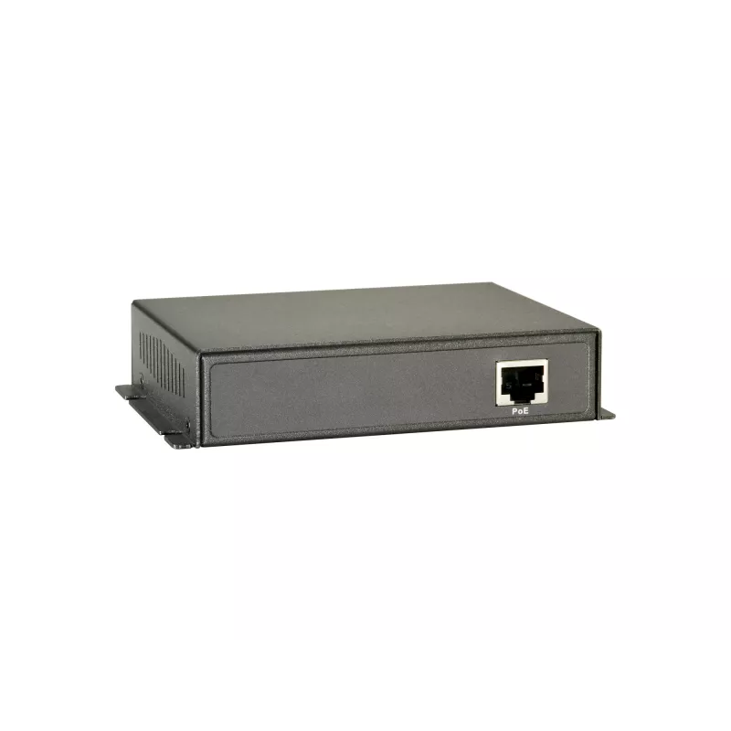 LevelOne Receptor PoE sobre cable híbrido, 1 salida PoE, receptor de red, 2000 m, 100 Mbit/s, full duplex, half duplex, 1000 entradas, 14880 pps