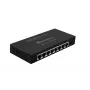 LevelOne Switch Gigabit de 8 puertos, no gestionado, Gigabit Ethernet (10/100/1000), montaje en pared posible