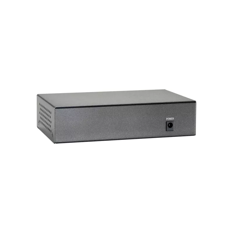 LevelOne Switch Fast Ethernet PoE de 8 puertos, 8 salidas PoE, 65W