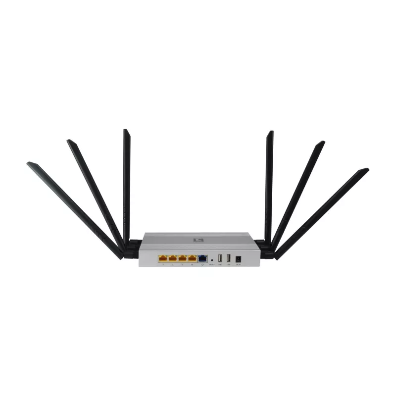 LevelOne Punto de acceso inalámbrico AC1200 de doble banda, sobremesa, gestionado por controlador