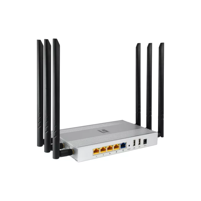 LevelOne Punto de acceso inalámbrico AC1200 de doble banda, sobremesa, gestionado por controlador