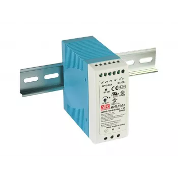 LevelOne fuente de alimentación industrial 48V DC, 48V DC, 40W, carril DIN