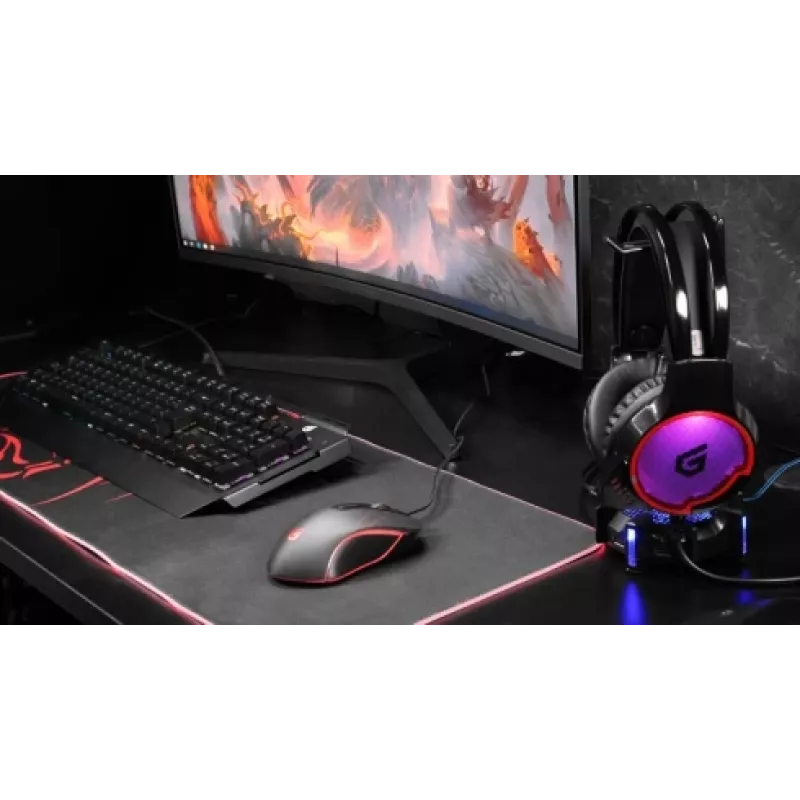 Conceptronic KRONIC teclado gaming mecánico, RGB, distribución alemana