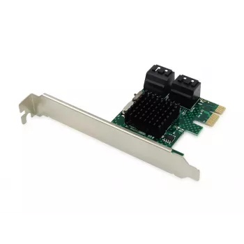 Conceptronic EMRICK adaptador SATA PCIe de 4 puertos con cable SATA
