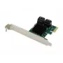 Conceptronic EMRICK adaptador SATA PCIe de 4 puertos con cable SATA