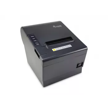 Equip impresora térmica de 80mm para tickets POS con cortador automático, USB/Bluetooth/WiFi/conexión de cajón portamonedas