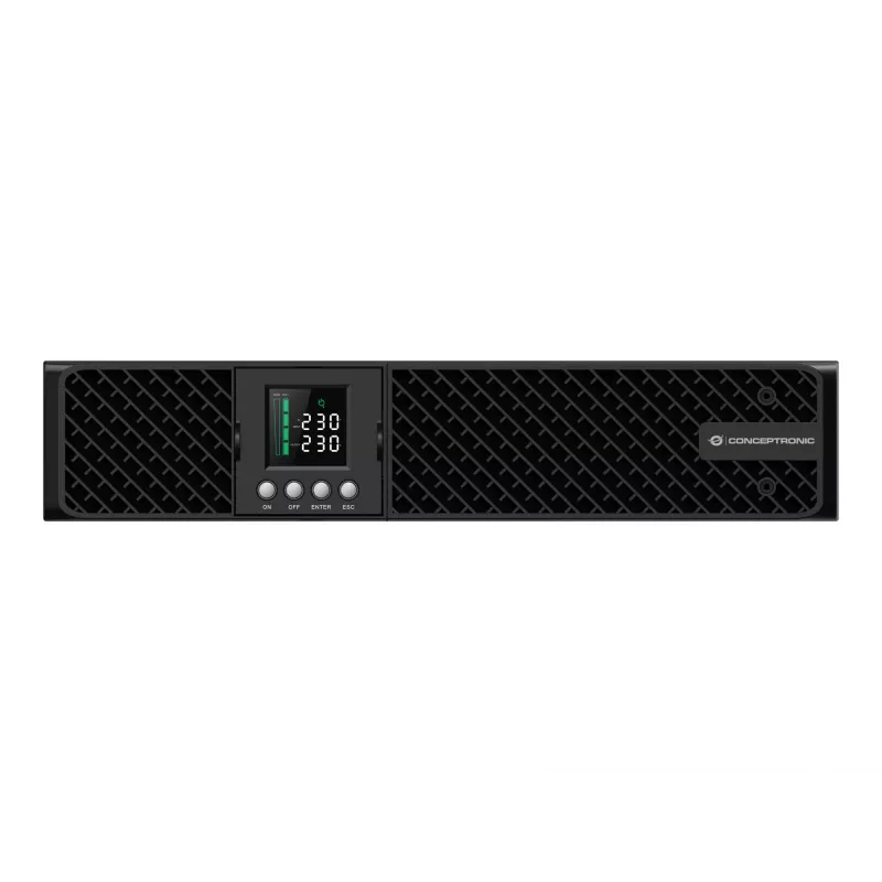 Conceptronic ZEUS51E3K SAI online 3000VA 3000W, IEC, doble conversión (online), 3 kVA, 3000 W, senoidal, 220 V, 240 V