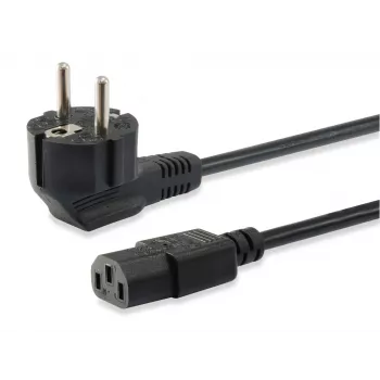 Equip cable de alimentación de alta calidad, C13 a Schuko, 3,0 m, 3 m, IEC C13, CEE7/7, H05VV-F3G, 250 V, 10 A