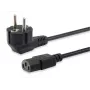 Equip cable de alimentación de alta calidad, C13 a Schuko, 3,0 m, 3 m, IEC C13, CEE7/7, H05VV-F3G, 250 V, 10 A