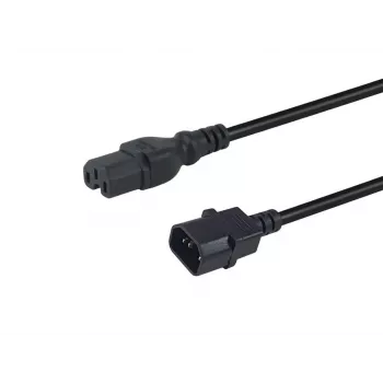 Equip 112170 cable de alimentación negro 1,8 m conector hembra C14 conector hembra C15