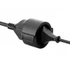 Equip 112180 cable de alimentación negro 1,8 m CEE7/7 CEE7/3
