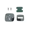 Anclaje de seguridad para montaje en mesa CONCEPTRONIC LBA01 — zinc, plateado, 52×46,6×33 mm