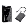 Conceptronic BIAN11B lector de tarjetas Smart-ID de doble interfaz, USB 2.0, Near Field Communication (NFC), 1 m, negro, 100 g
