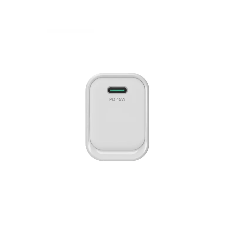 CONCEPTRONIC ALTHEA19W45 cargador GaN USB-C PD de 1 puerto 45W con PPS, PD 3.0, 100–240V, blanco