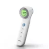 Termómetro digital de frente BRAUN BNT400 — medición a distancia, rango 34–43 °C, precisión 0,1 °C, blanco