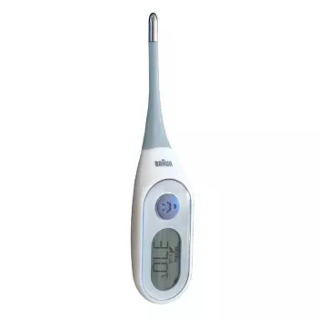 Braun PRT2000 termómetro digital de contacto para el cuerpo azul, blanco antebrazo