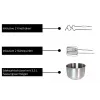Unold 78720 Batidora de mano 500 W blanca