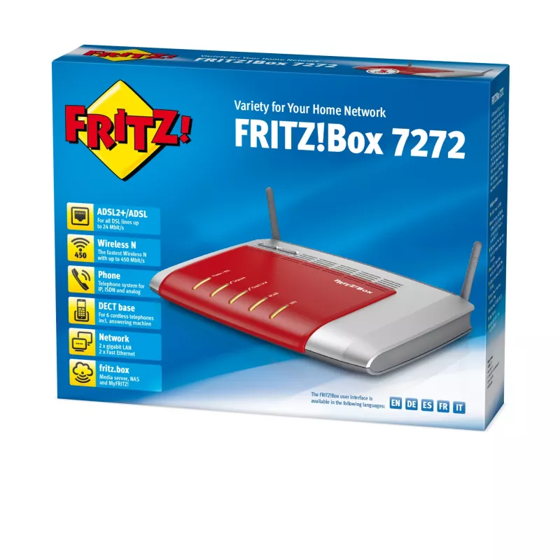 FRITZ! Box 7272 International router WLAN Gigabit Ethernet