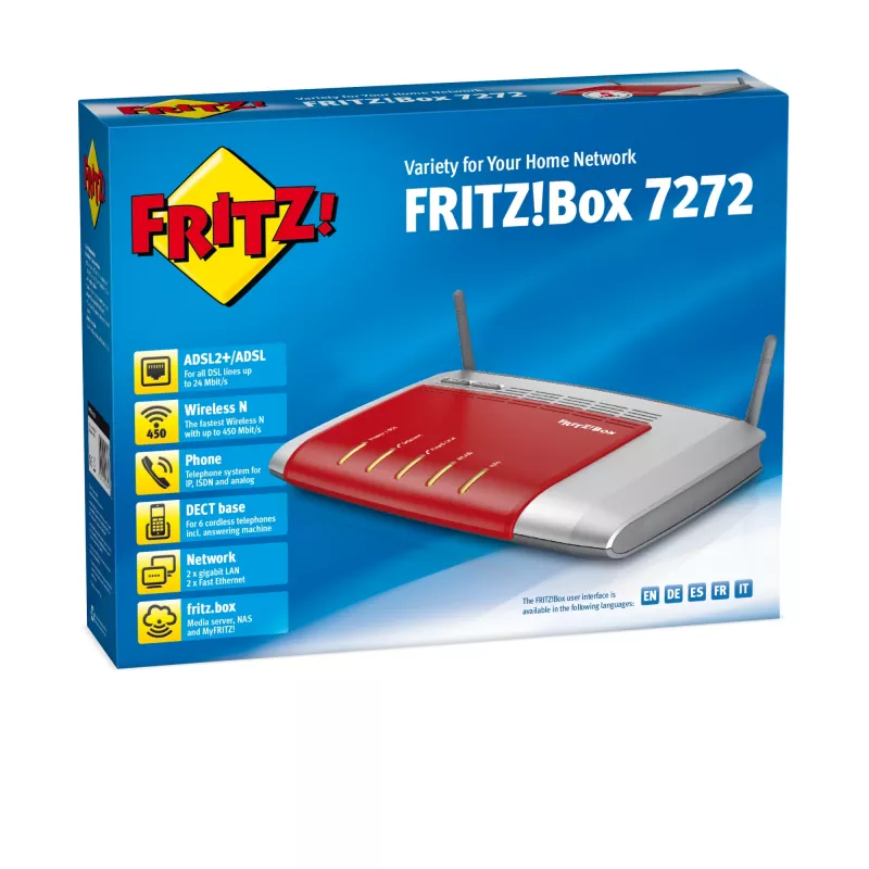 FRITZ! Box 7272 International router WLAN Gigabit Ethernet