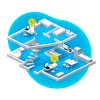 Repetidor de red inalámbrico AVM FRITZ!Repeater 6000 Edition International — tri band 6000 Mbit/s, 2x LAN, blanco