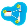 Repetidor de red inalámbrico AVM FRITZ!Repeater 6000 Edition International — tri band 6000 Mbit/s, 2x LAN, blanco