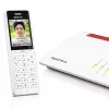 Teléfono inalámbrico DECT FRITZ X6 blanco International — manos libres, contestador automático, agenda de 100 contactos