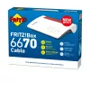 FRITZ!Box 6670 Kabel Edition International router Wi-Fi 2,5 Gigabit Ethernet dual band (2,4 GHz / 5 GHz) rojo, blanco