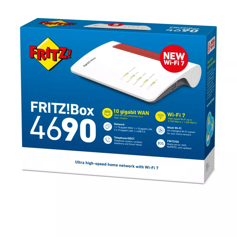 Router WLAN FRITZ Box 4690 Edition International – FRITZ 4690 (modelo 20003098)