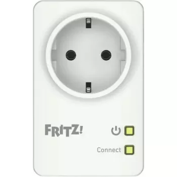 Enchufe inteligente FRITZ 20003113 – enchufe interior inalámbrico, 230 V, potencia de entrada máx. 1,1 W, blanco