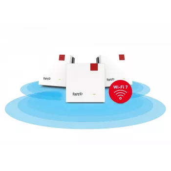 Mesh Set inalámbrico FRITZ 1700 3er-Pack, blanco, antenas internas