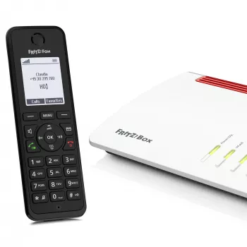 Teléfono DECT AVM FRITZ! Fon M3 International — terminal inalámbrico, identificación de llamadas, manos libres, 1 terminal, agenda de 1000 contactos