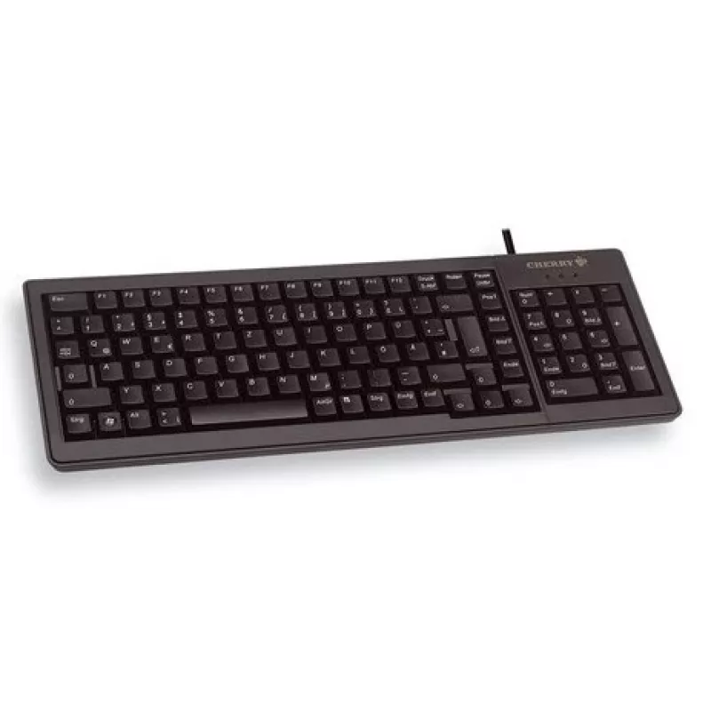 CHERRY G84-5200LCMCH-2 teclado Home USB suizo alemán negro