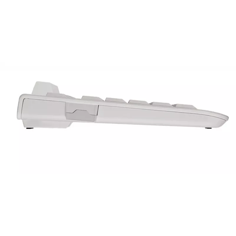 CHERRY KC 1000 SC teclado con cable USB AZERTY belga blanco