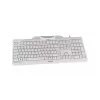 CHERRY KC 1000 SC teclado con cable USB AZERTY belga blanco