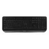 CHERRY GENTIX DESKTOP, full size (100%), inalámbrico, RF Wireless, QWERTY, negro, ratón incluido