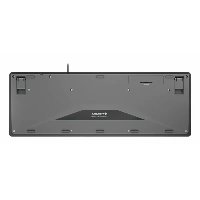 Contour Design STREAM PROTECT, full size (100%), cable, USB, interruptores de tijera, QWERTY, negro