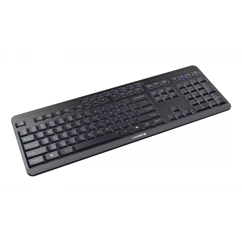 CHERRY Stream desktop ultimate teclado ratón incluido Home/Office USB + RF inalámbrico + Bluetooth QWERTY inglés negro