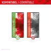 Displex protector de pantalla + funda para Samsung Galaxy S23 Ultra, marco de montaje Eco, cobertura total