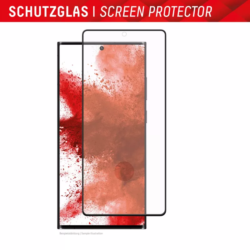 Displex protector de pantalla + funda para Samsung Galaxy S23 Ultra, marco de montaje Eco, cobertura total