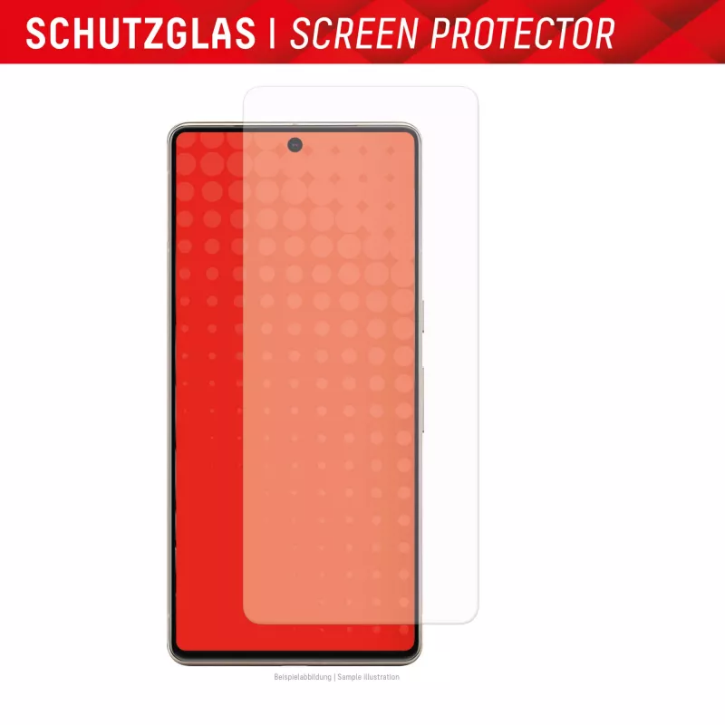 Displex lámina protectora de pantalla + funda para Google Pixel 8 Pro, marco de montaje Eco, antirrayaduras
