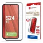 Displex lámina protectora de pantalla Premium (cobertura total, 10H) para Samsung Galaxy S24 FE, marco de montaje Eco, cobertura total