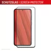Displex lámina protectora de pantalla Premium (cobertura total, 10H) para Samsung Galaxy S24 FE, marco de montaje Eco, cobertura total