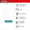 Displex Smart Glass protector de pantalla para Samsung Galaxy Z Flip5/Z Flip6 (02024)
