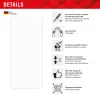 Displex Smart Glass (9H) para Xiaomi Redmi Note 14, adhesivo de montaje, irrompible