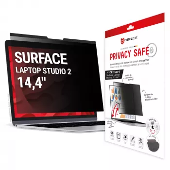 Displex PRIVACY SAFE filtro de privacidad de 2 vías magnético Surface Laptop Studio 2 14,4 pulgadas