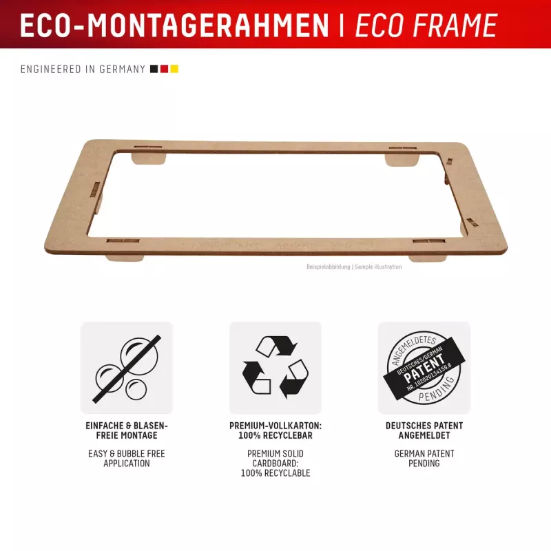 Protector de pantalla de cristal templado + funda para Samsung Galaxy A36 de e.v.i., marco de montaje Eco, antirrayaduras, transparente