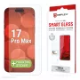 Displex Smart Glass (9H) para Apple iPhone 17 Pro Max, adhesivo de montaje, irrompible