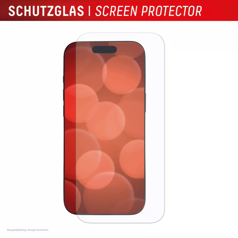 Displex Smart Glass (9H) para Apple iPhone Air, adhesivo de montaje, irrompible