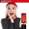 Displex cargador de emergencia de teléfono a teléfono, USB-C a USB-C, conector mini + cable flex, set compacto de 2