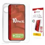 Displex protector de pantalla + funda para Google Pixel 10 Pro XL, marco de montaje Eco, resistente a arañazos